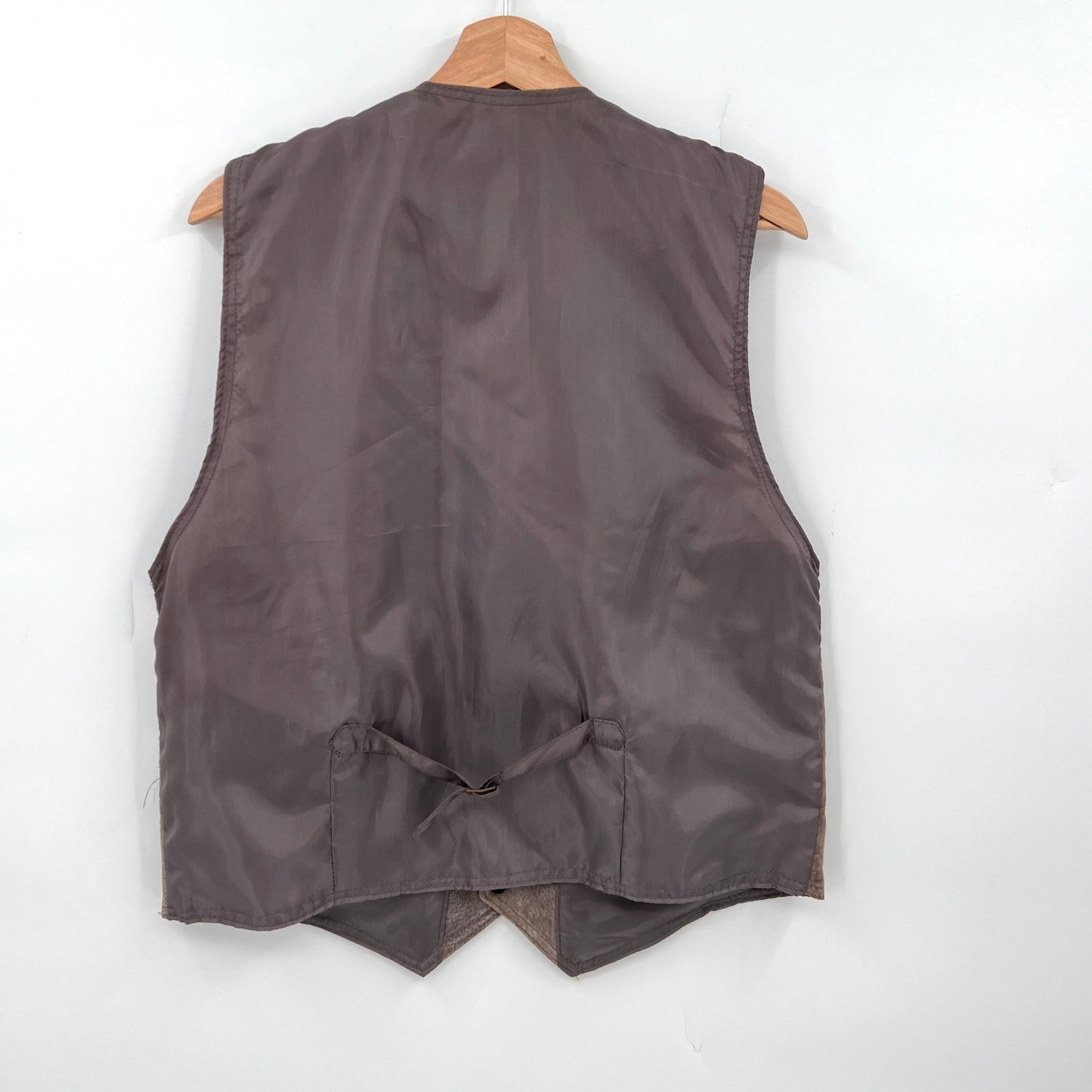 Vintage Pelle Cuir Leather Vest L
