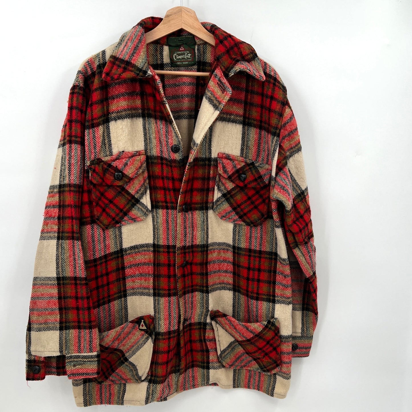 sold vIntage Canadian Camper Coat L/XL