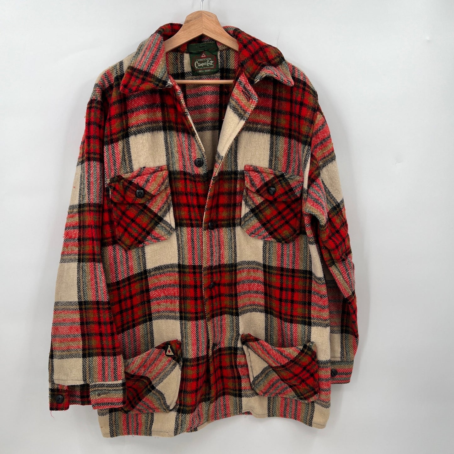 sold vIntage Canadian Camper Coat L/XL