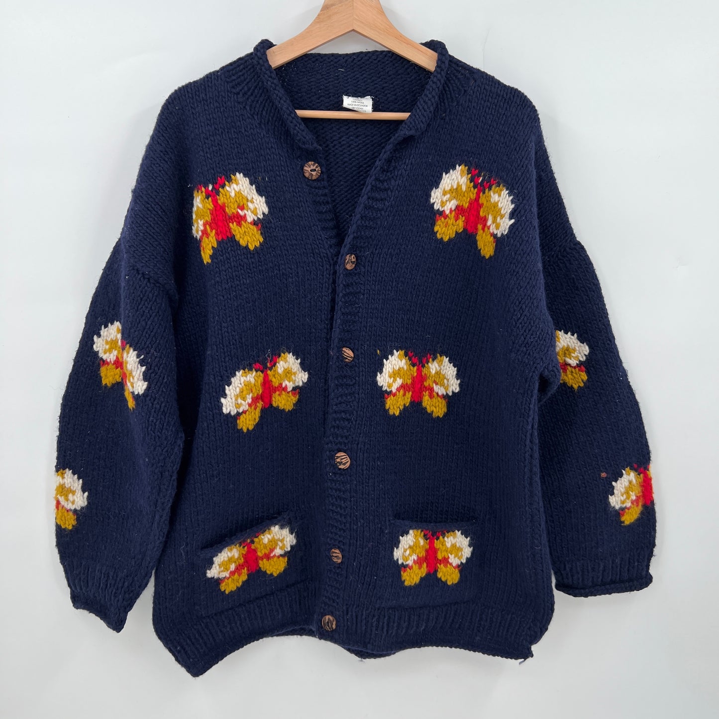 SOLD. Las Americas Wool Cardigan L/XL