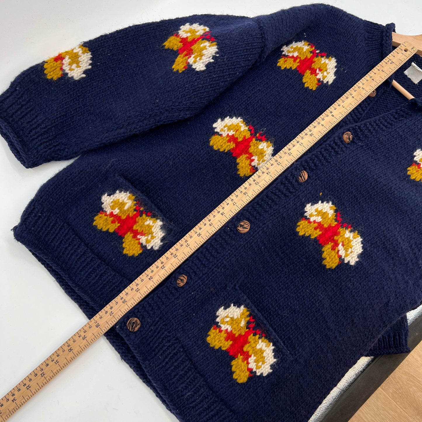 SOLD. Las Americas Wool Cardigan L/XL