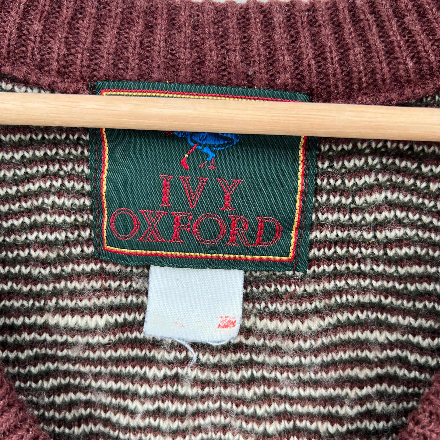 SOLD. Vintage Ivy Oxford Grandpa Style Sweater Vest L