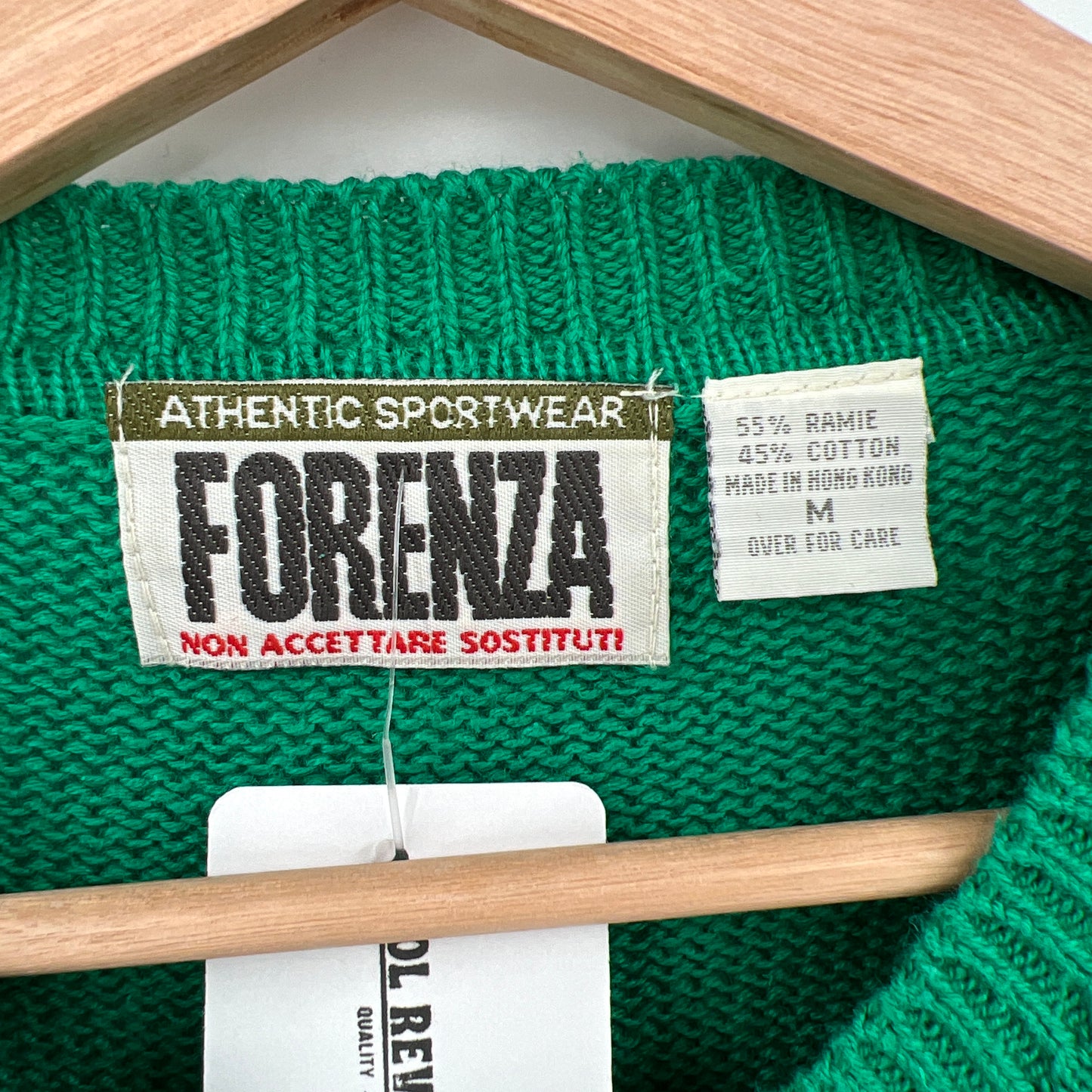 Vintage Forenza Ramie Cotton Cardigan M