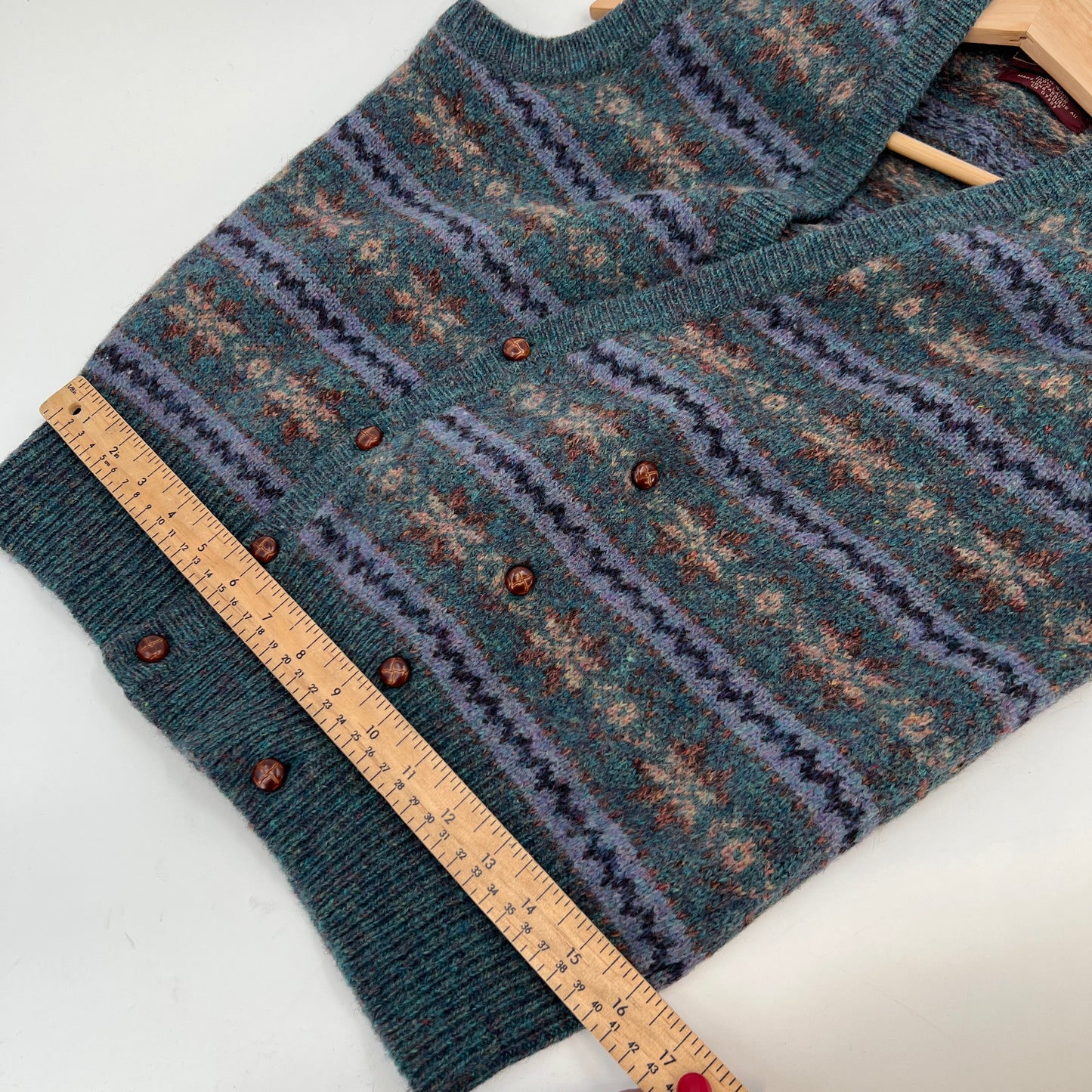 SOLD. Vintage Chaps Ralph Lauren Pure Wool Sweater Vest M