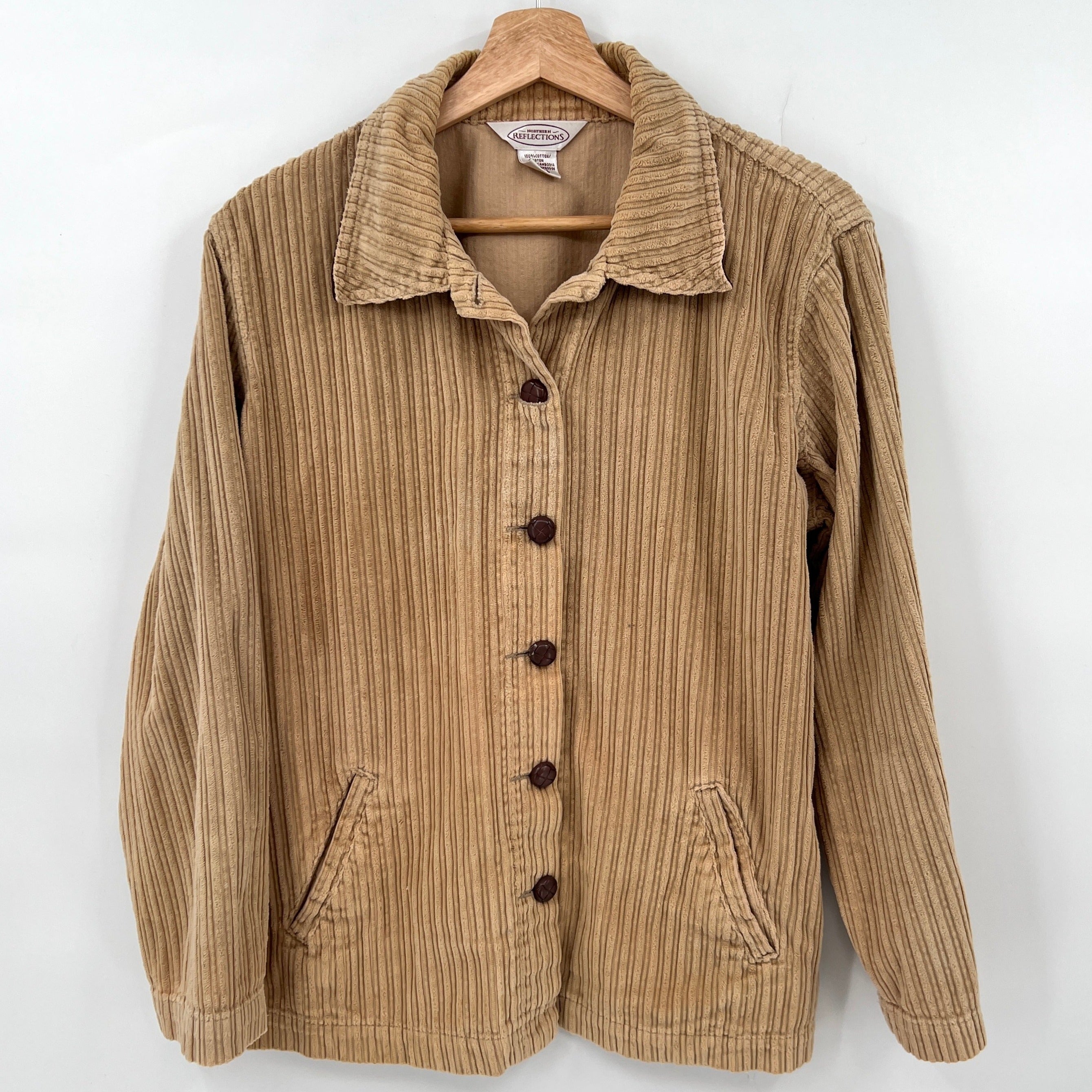 Vintage Northern Reflections Corduroy Jacket L – Sol Revival Thrift