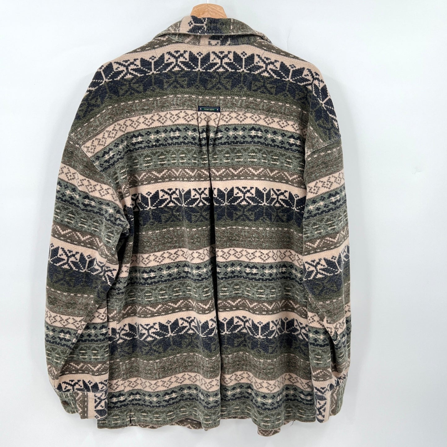 SOLD - Vintage Point Zero Cotton Casual Shirt M