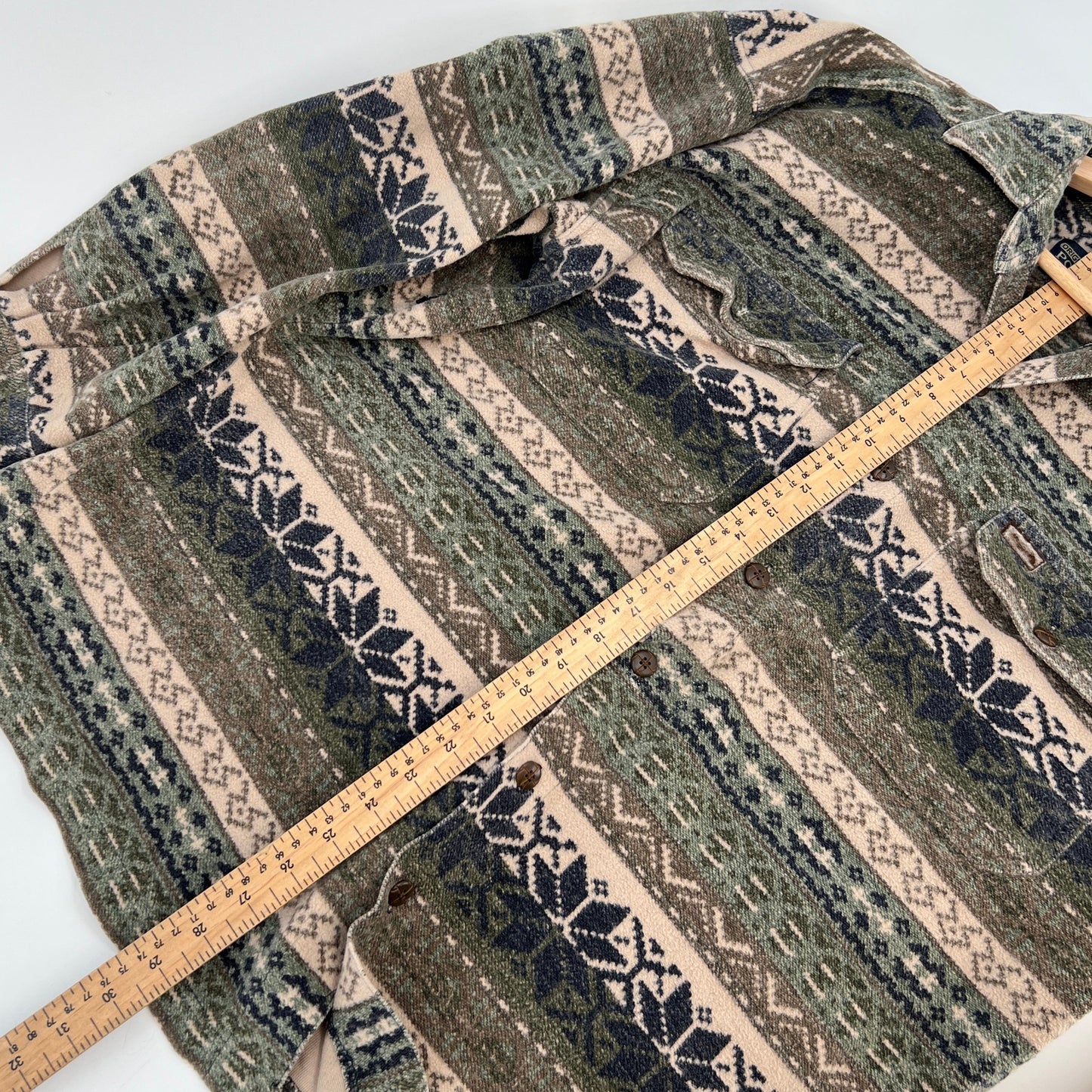SOLD - Vintage Point Zero Cotton Casual Shirt M