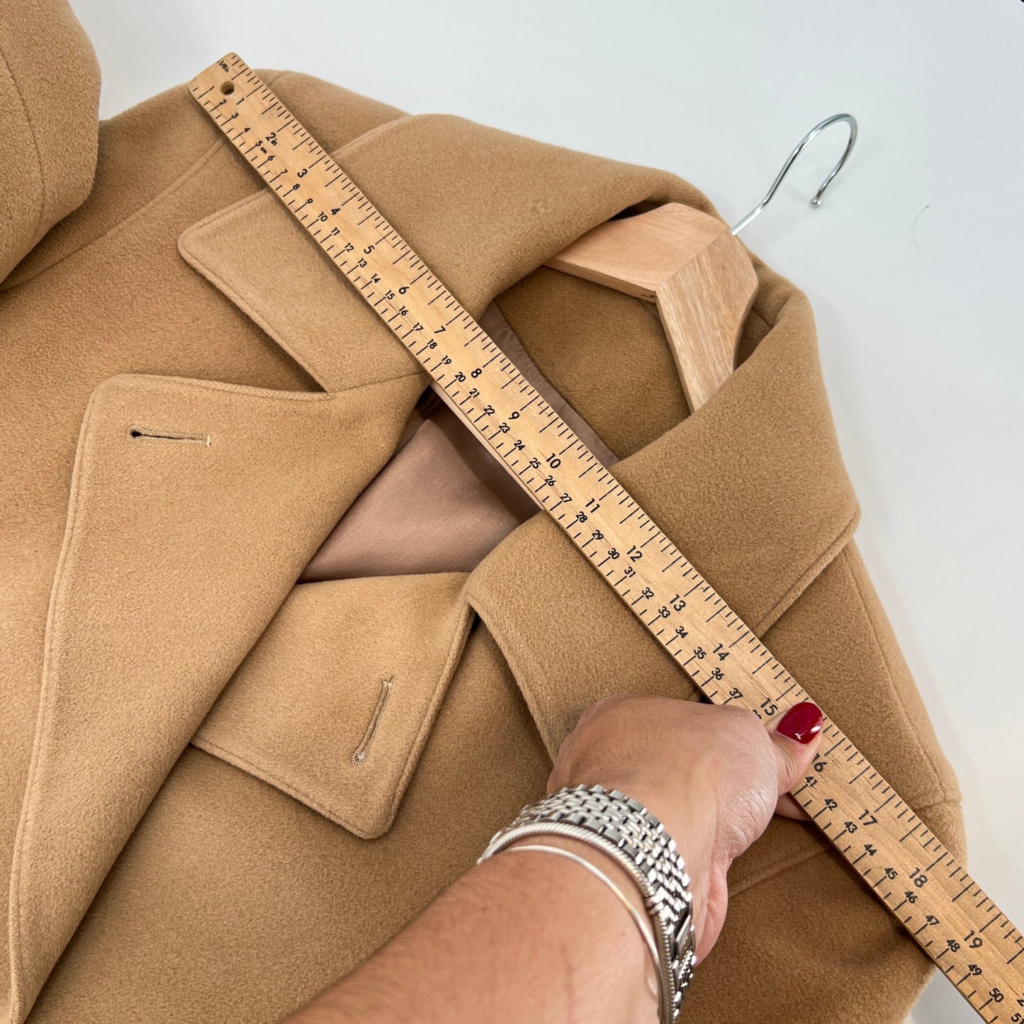 Vintage Harry Rosen Camel Hair Coat XL