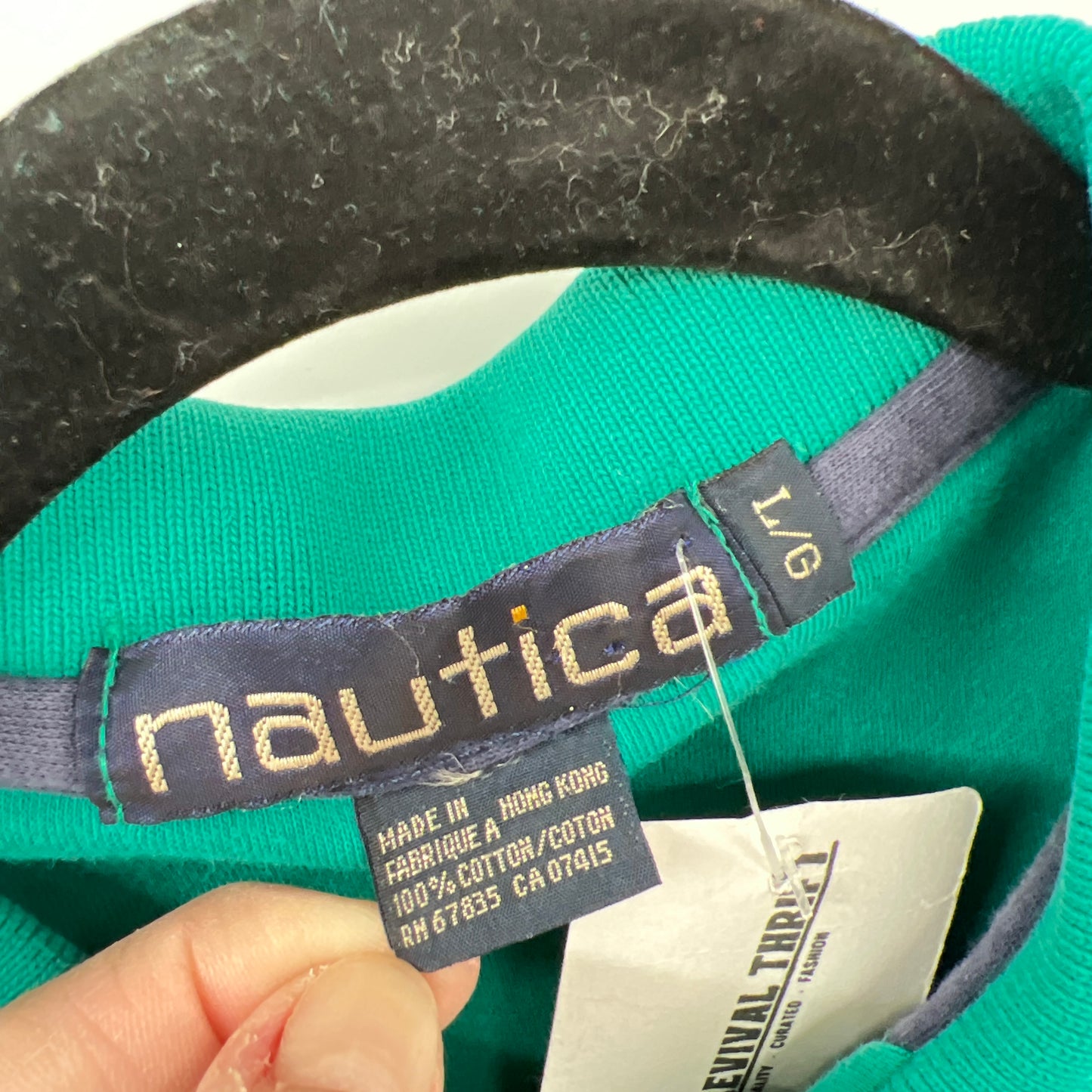 Vintage Nautica Cotton Polo T-Shirt