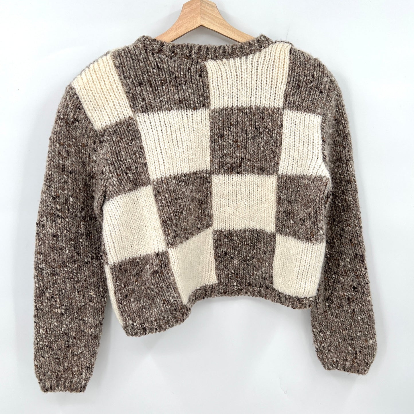 SOLD - Vintage Izabel Lam Wool Cropped Sweater M