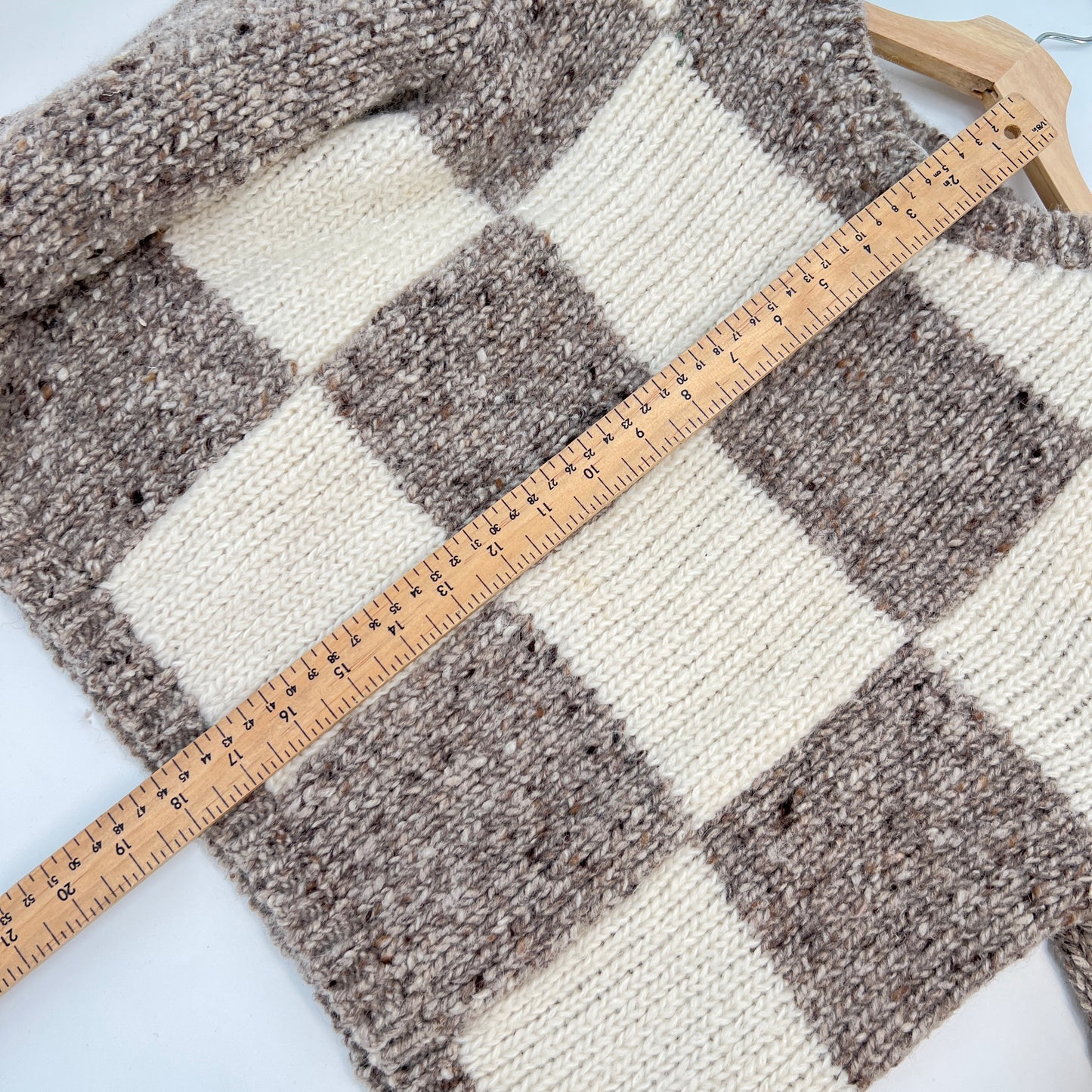 SOLD - Vintage Izabel Lam Wool Cropped Sweater M