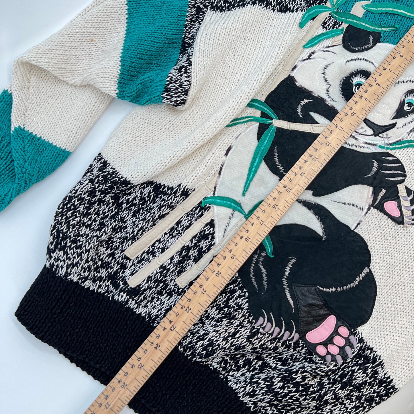 SOLD. Vintage Nannell Panda Oversized Sweater