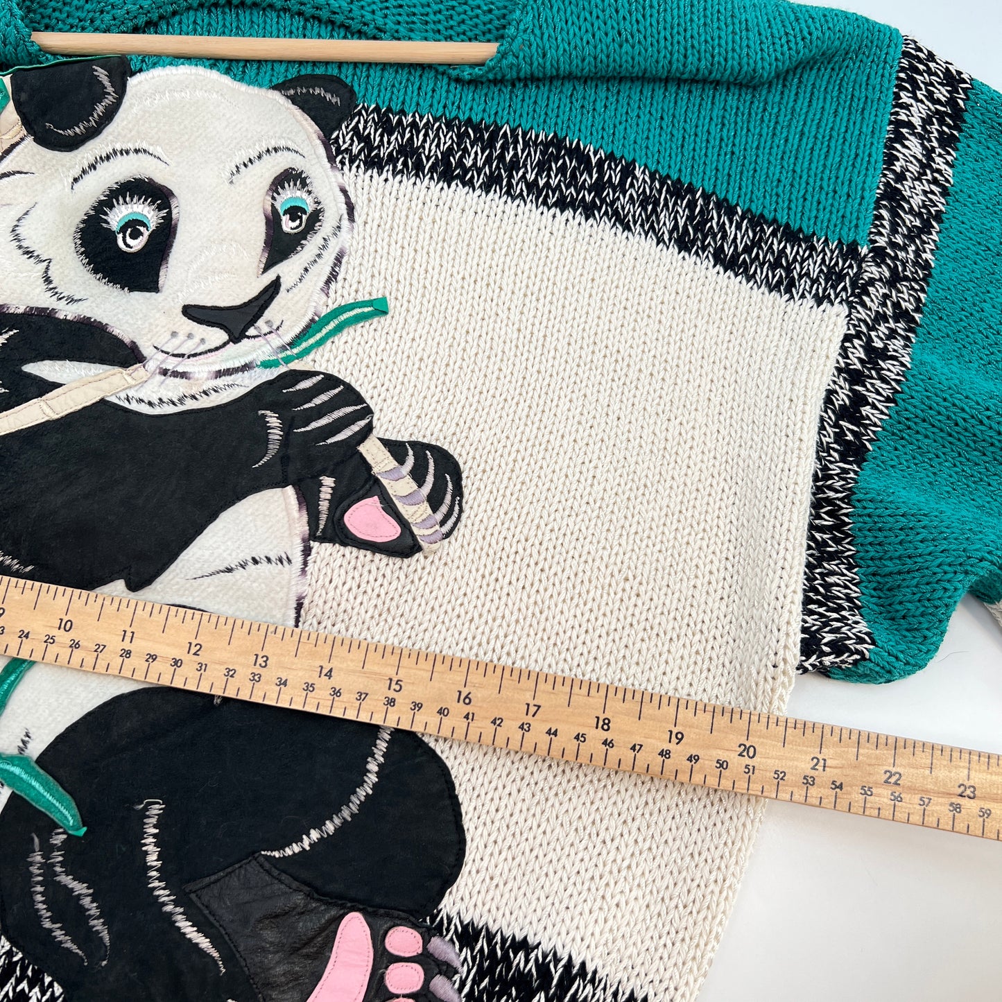SOLD. Vintage Nannell Panda Oversized Sweater