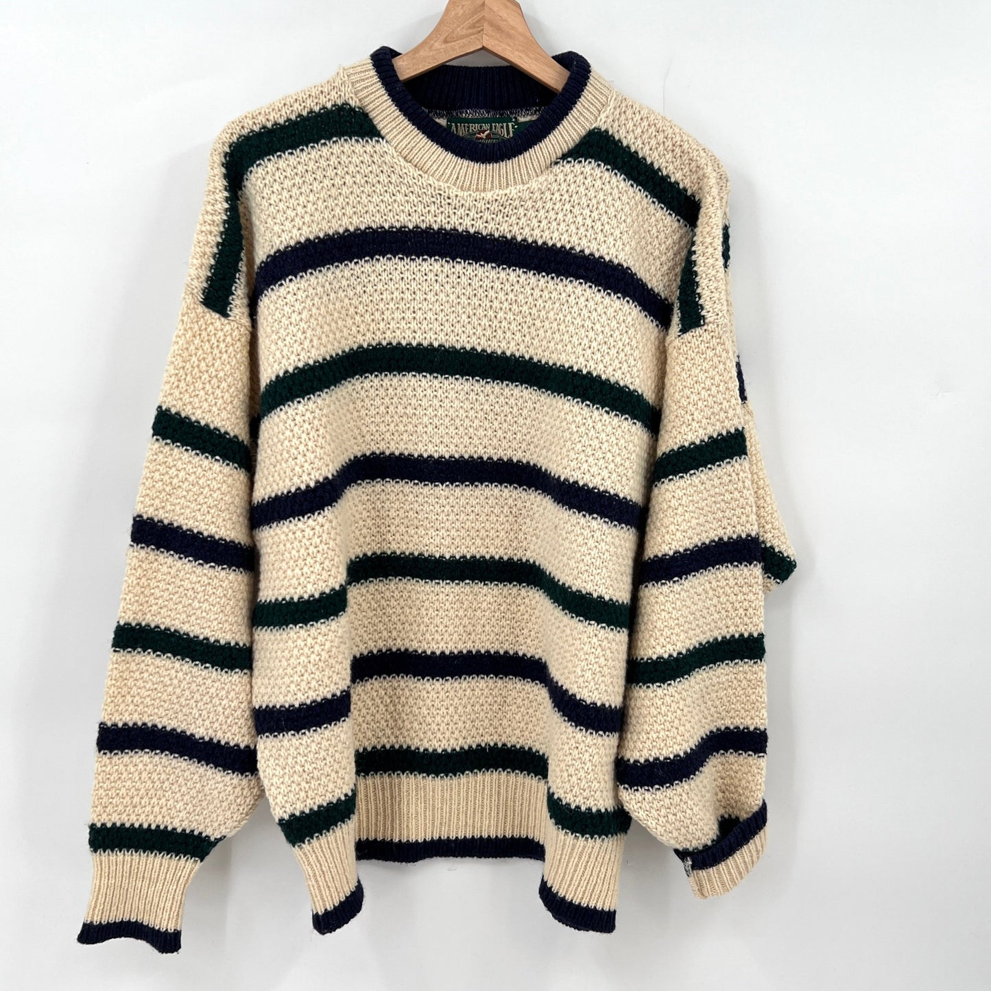 SOLD - Vintage American Eagle Wool Sweater XL