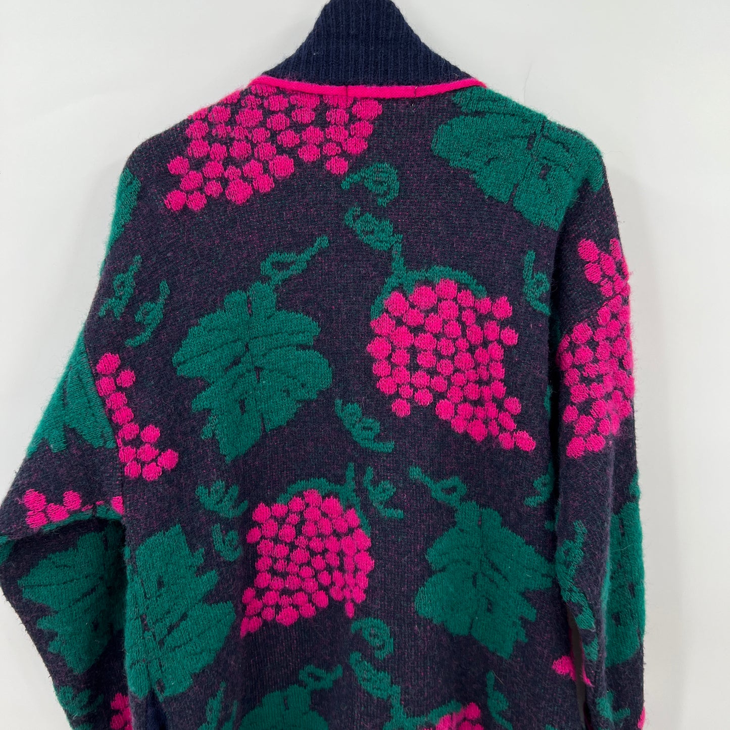 Vintage Kim Carbocci Wool Mohair Open Duster M