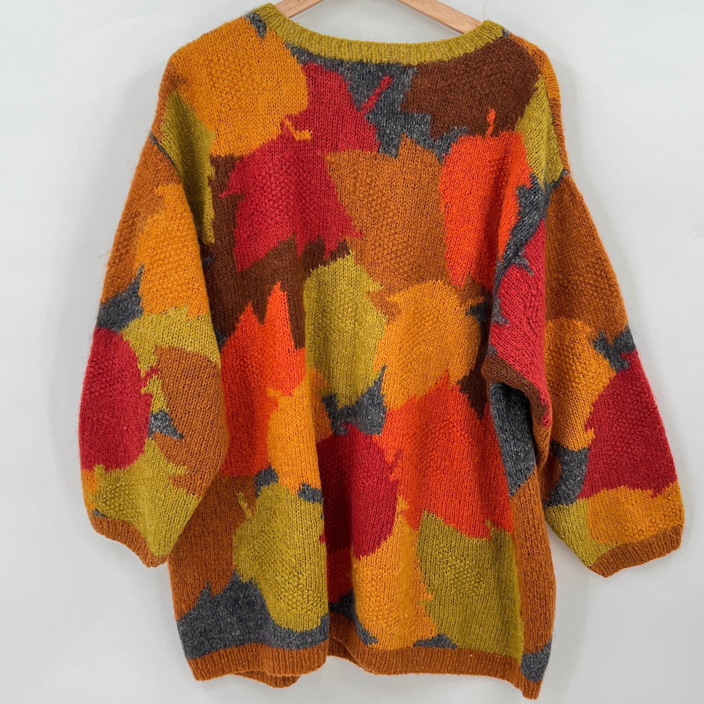 Vintage Anne Klein II Mohair Blend Oversized Fall Sweater M