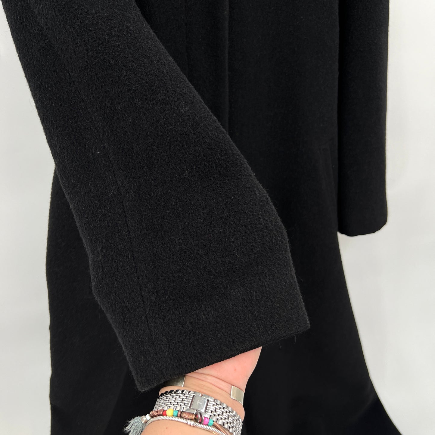 SOLD. Vintage Holt Renfrew Samuel Irving Wool Full Length Coat XL