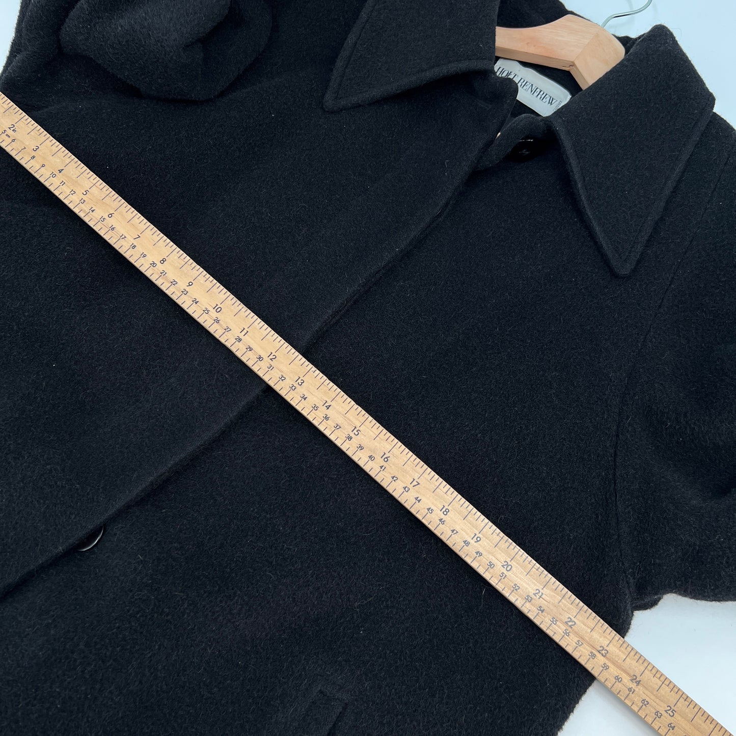 SOLD. Vintage Holt Renfrew Samuel Irving Wool Full Length Coat XL