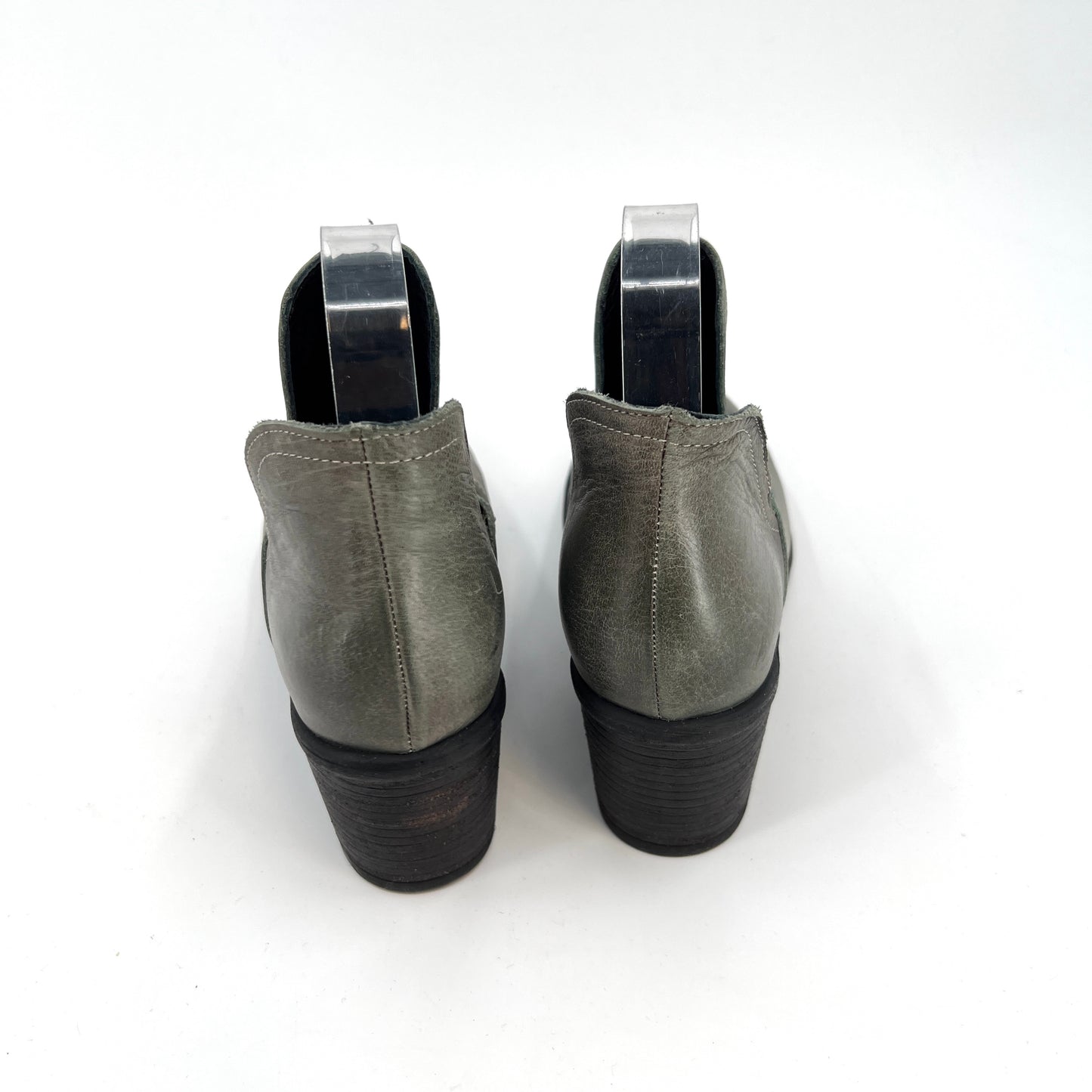 Bueno Ankle Side Cut Leather Boots 39EU