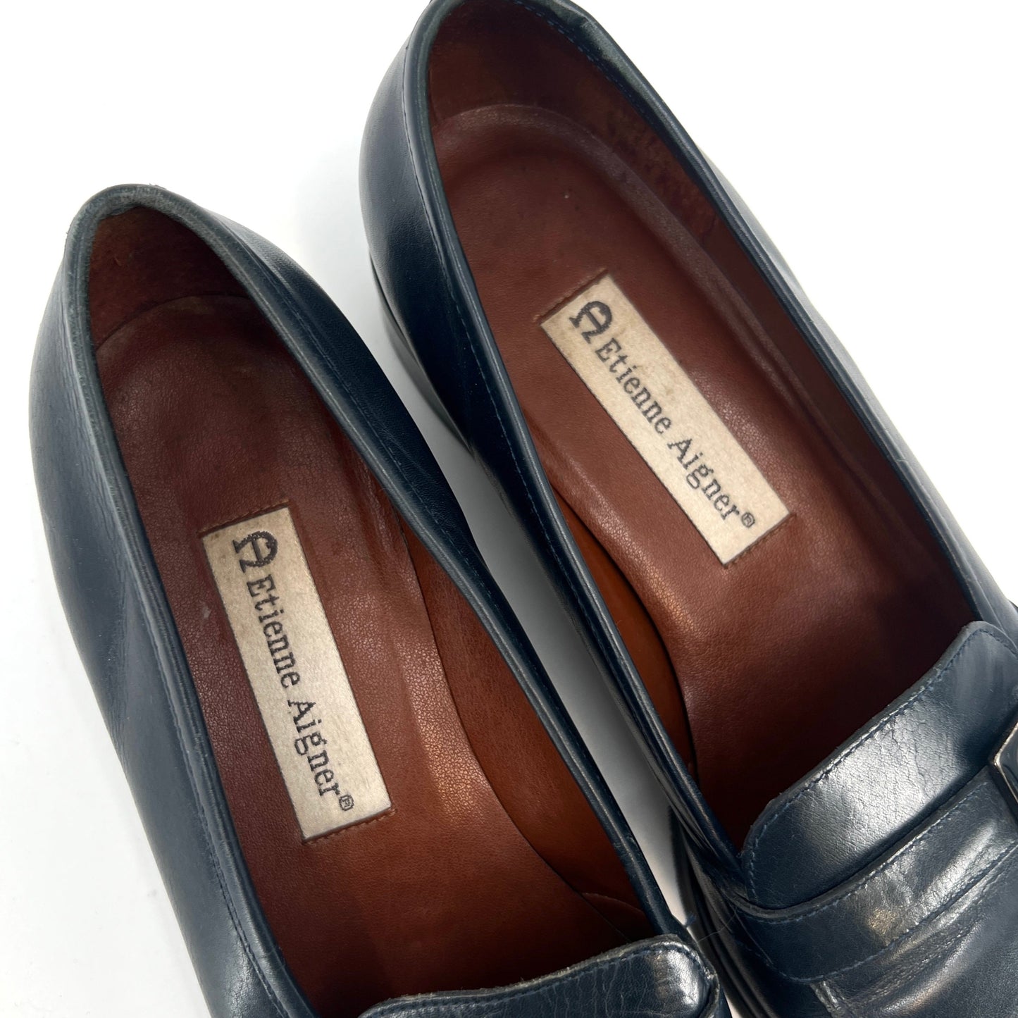 Etienne Aigner Carver Leather Shoes Loafer 7.5
