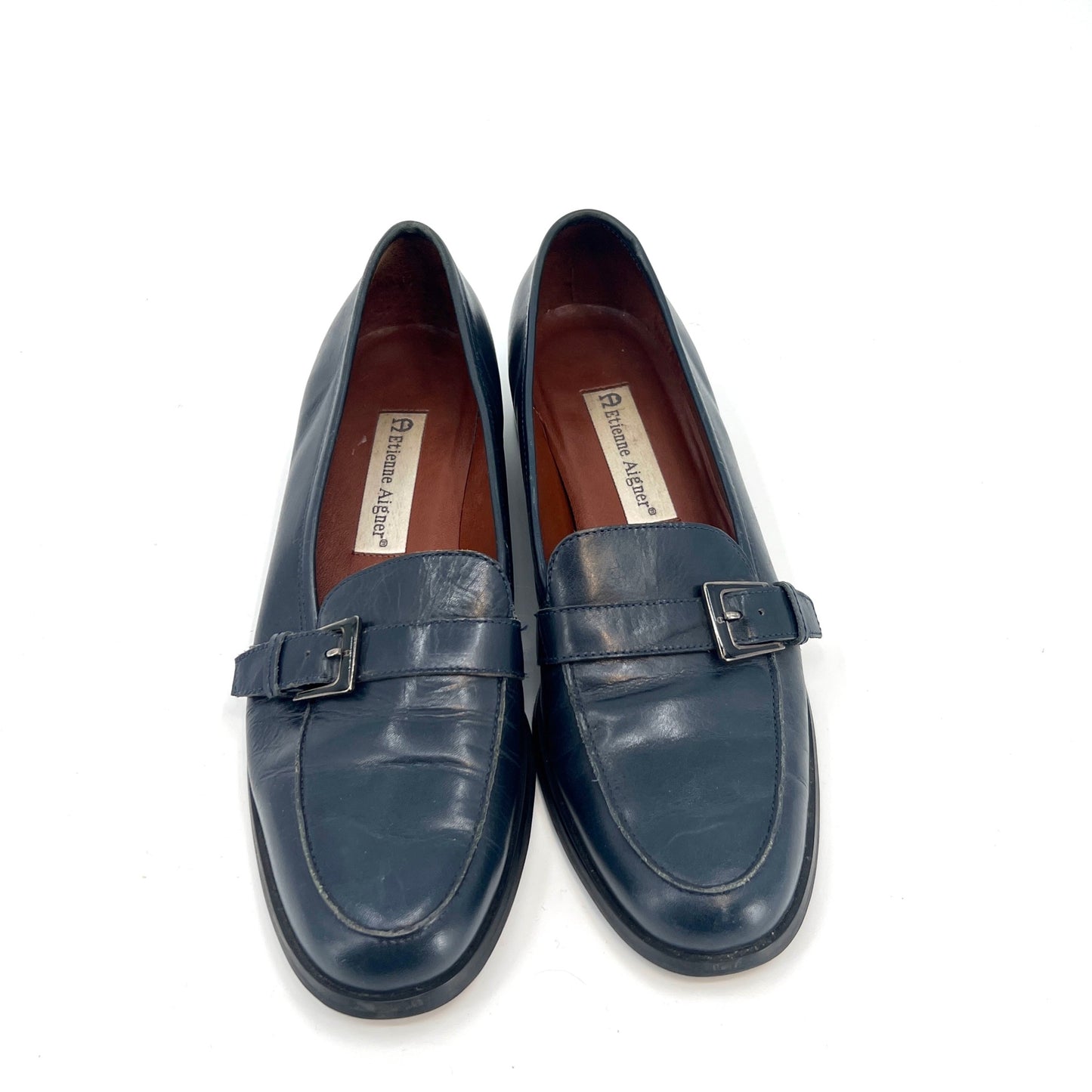 Etienne Aigner Carver Leather Shoes Loafer 7.5