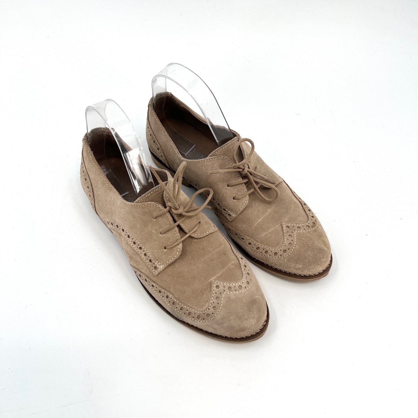 Women Seaside Suede Oxford Shoes 39EU