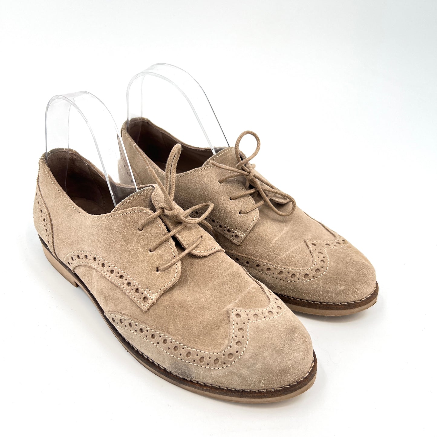 Women Seaside Suede Oxford Shoes 39EU