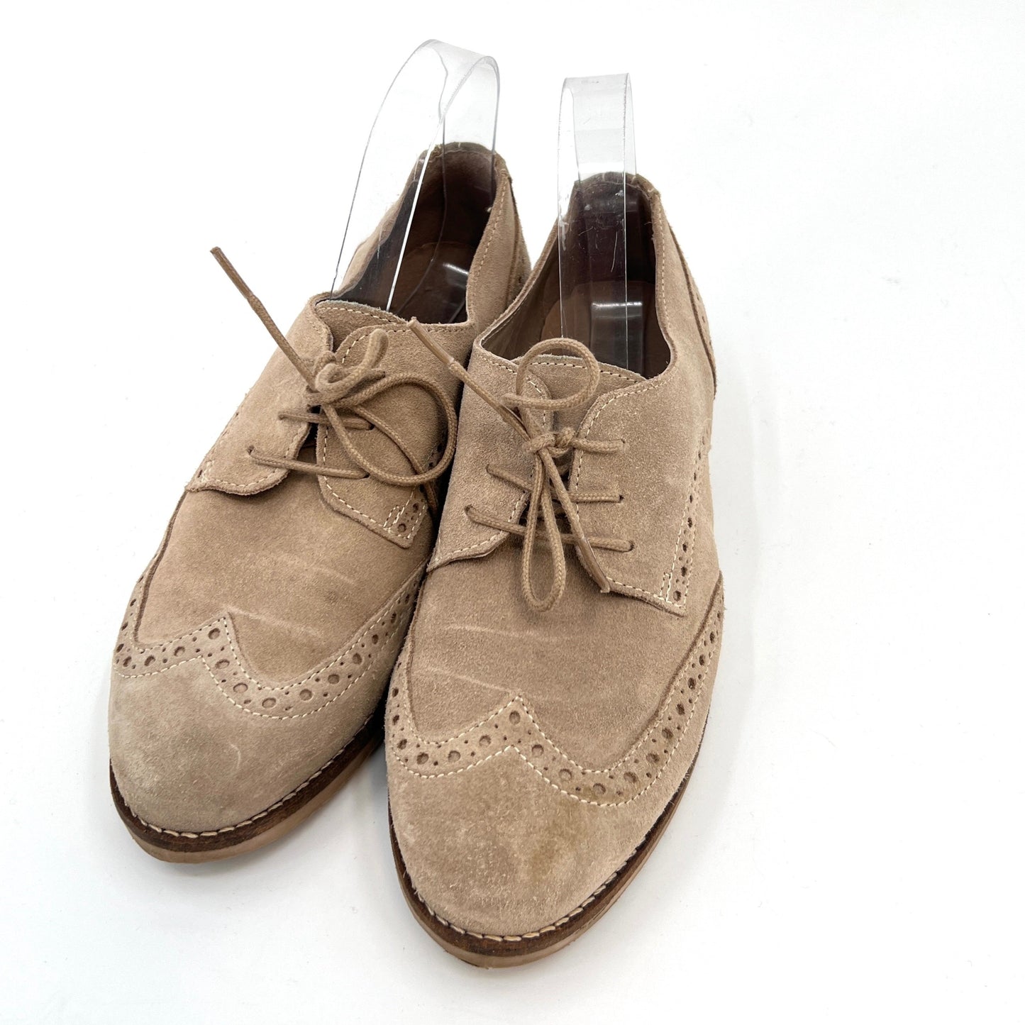 Women Seaside Suede Oxford Shoes 39EU