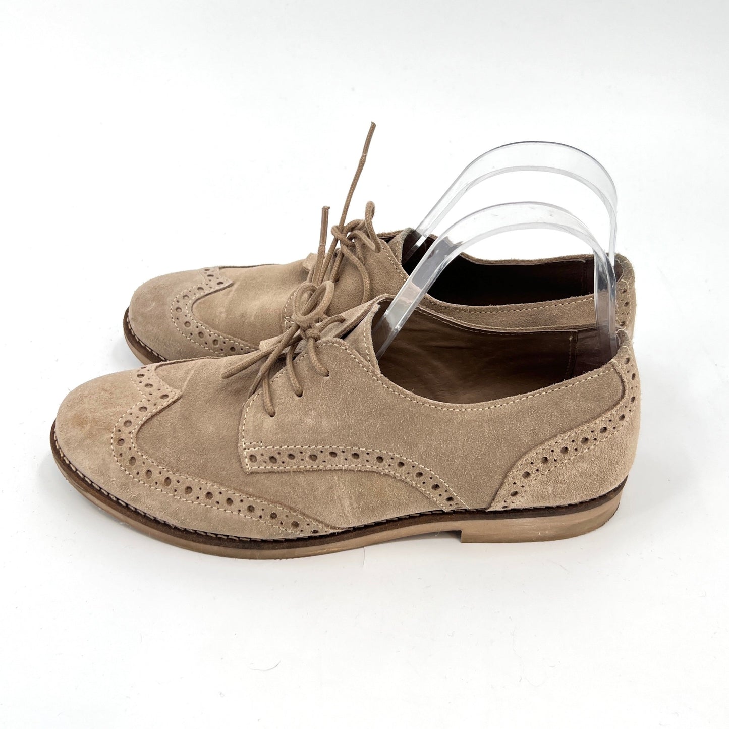 Women Seaside Suede Oxford Shoes 39EU