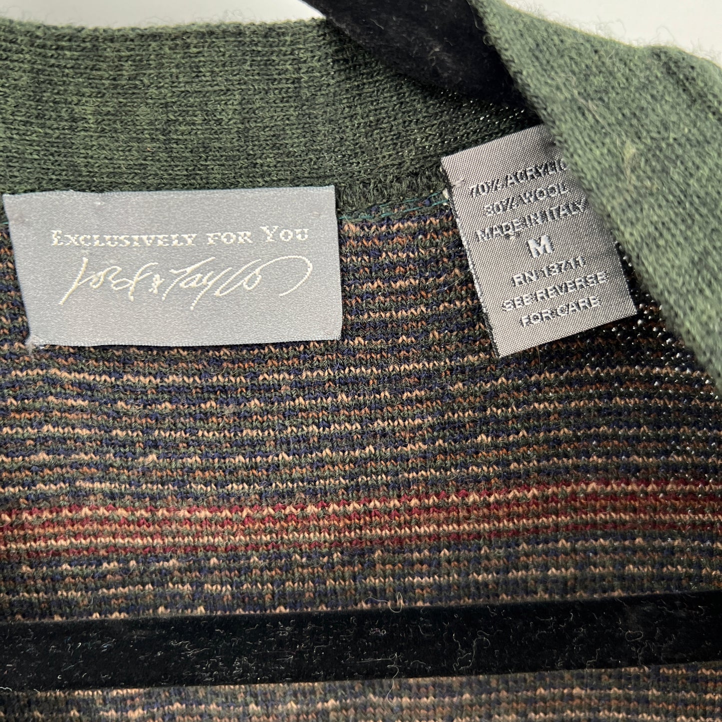 SOLD - Lord & Taylor Wool Blend Vest M