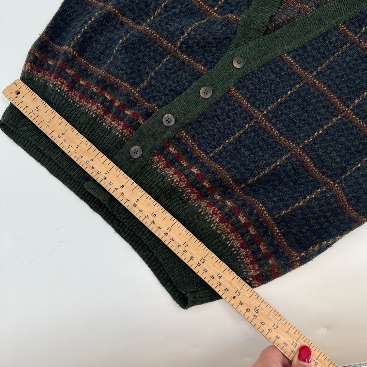 SOLD - Lord & Taylor Wool Blend Vest M