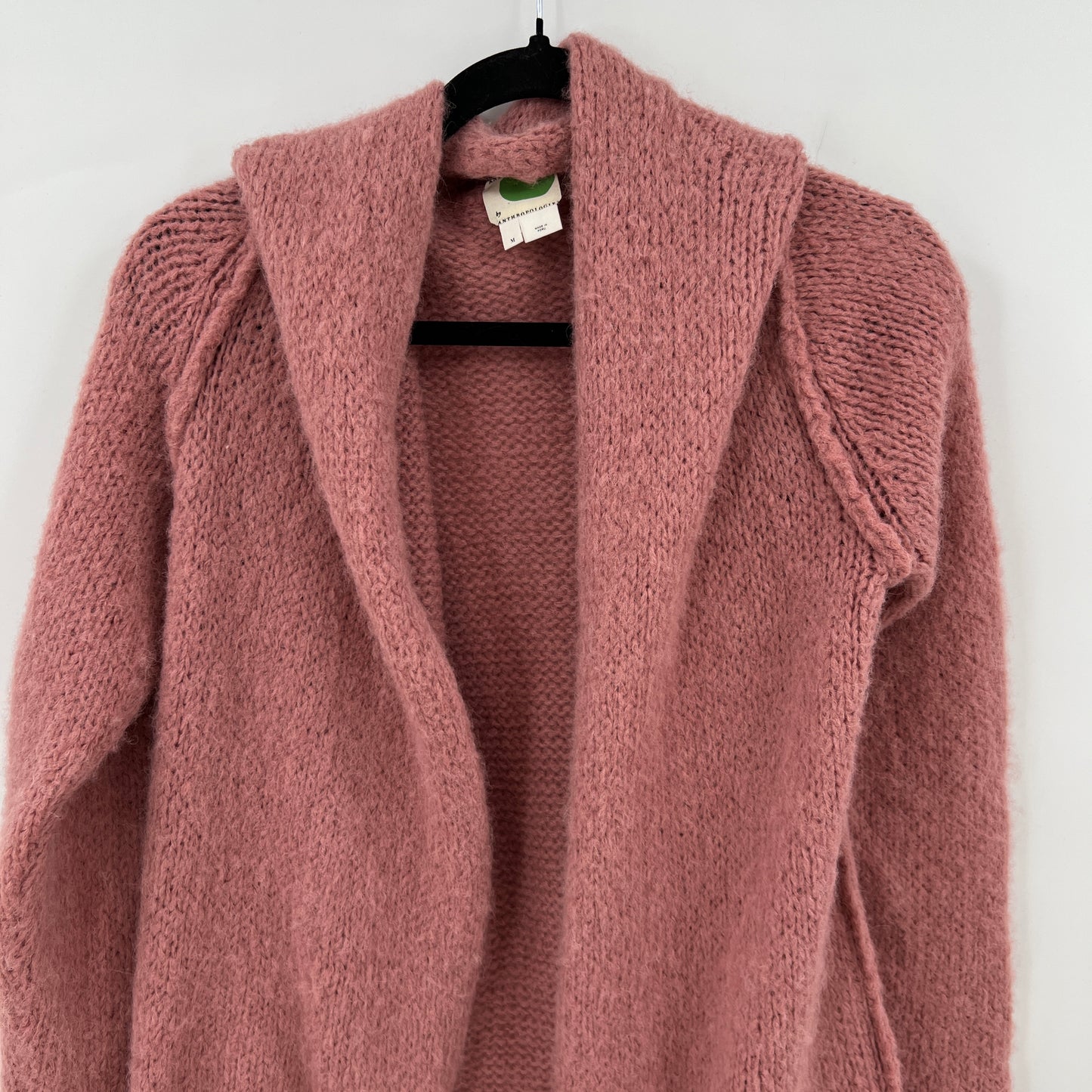 Anthropologie Alpaca Open Duster M