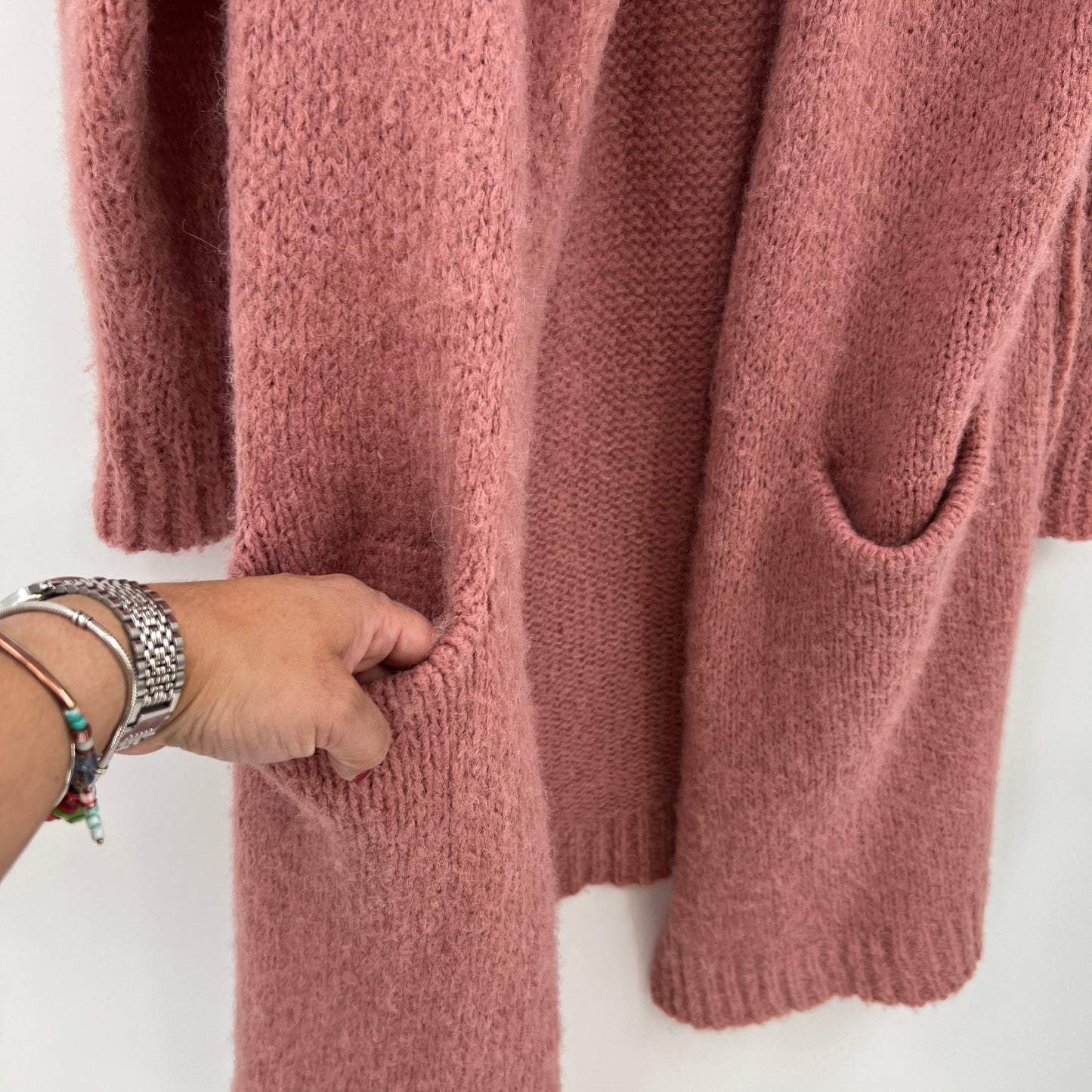 Anthropologie Alpaca Open Duster M