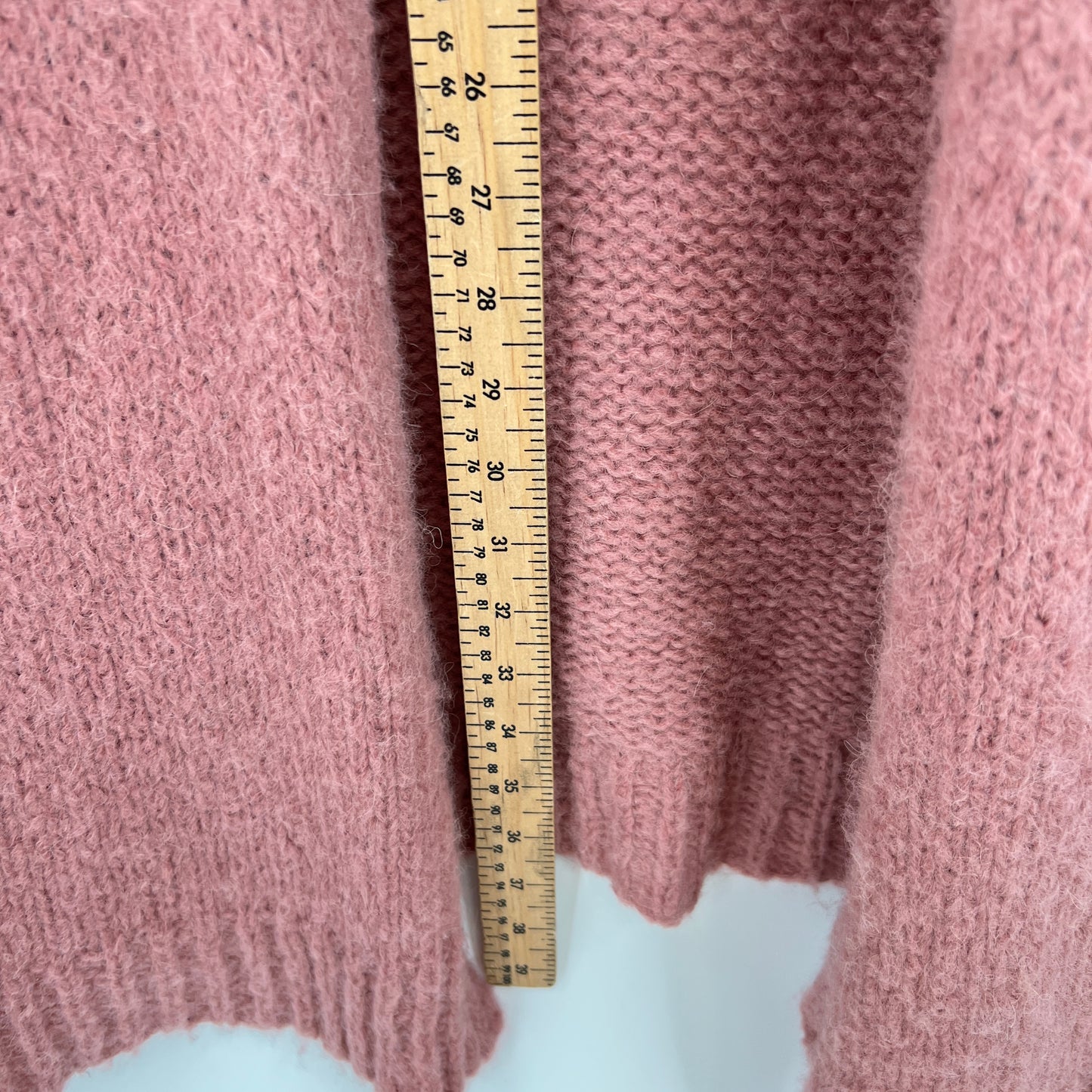 Anthropologie Alpaca Open Duster M
