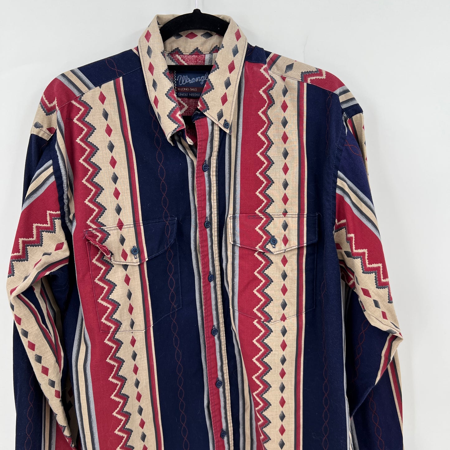 SOLD. Vintage Wrangler Western Shirt XLT