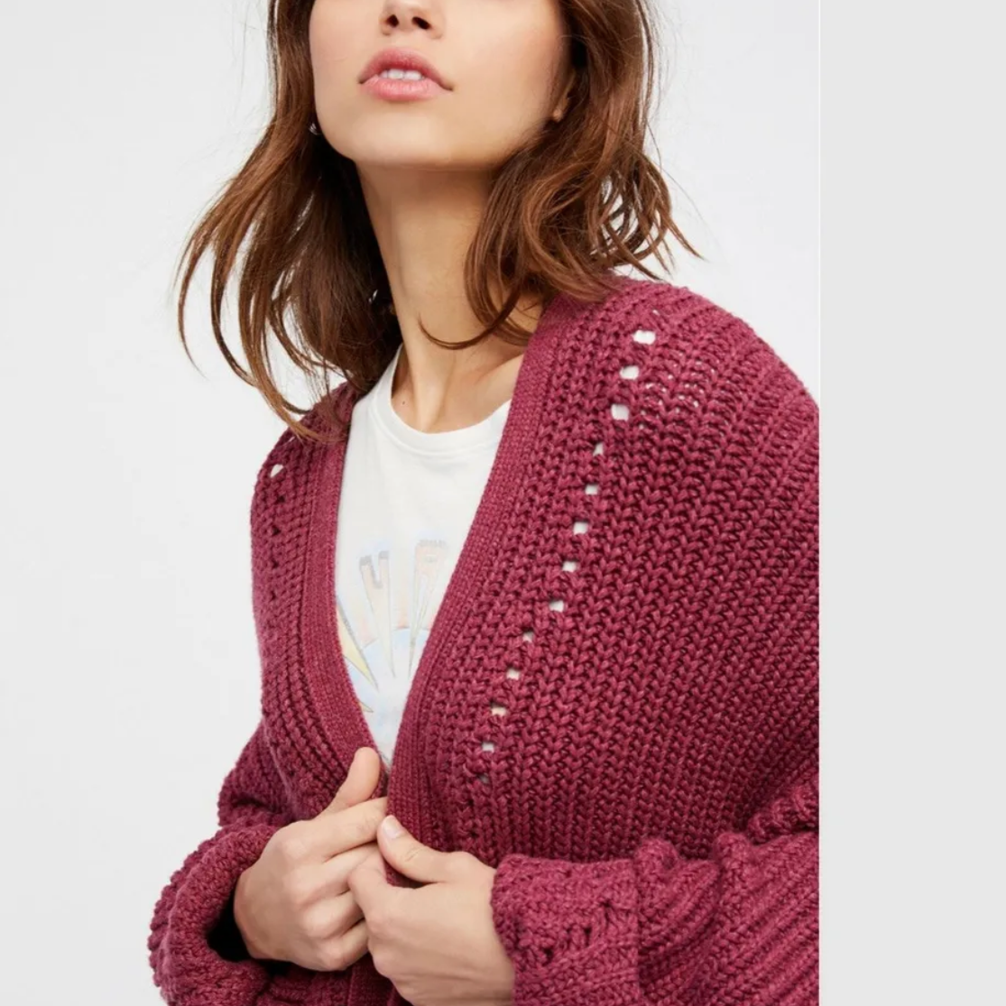 SOLD. Free People Oversized Cardigan M