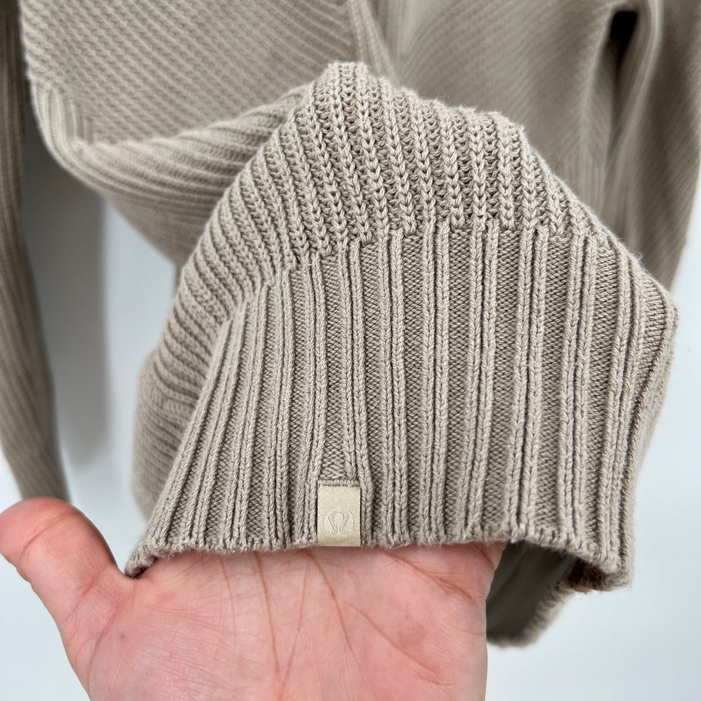 Lululemon Pima Cotton Open Cardigan S