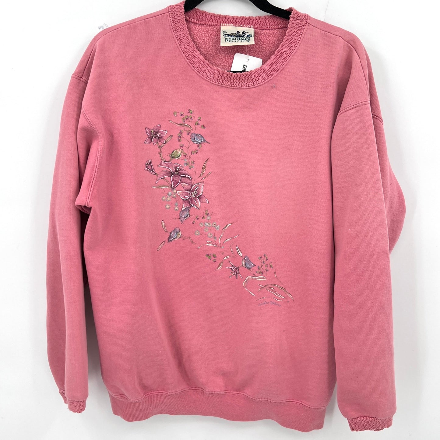 Vintage Northern Reflections Birds Crewneck M
