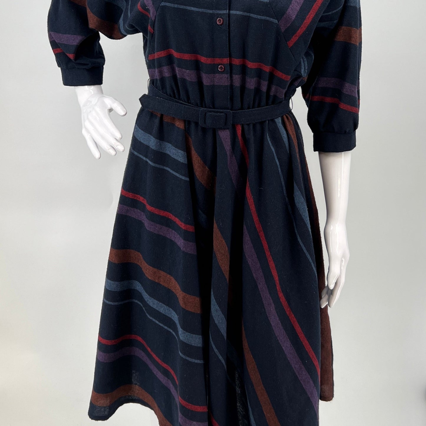 Vintage Lori Ann Fit & Flare Dress S/M
