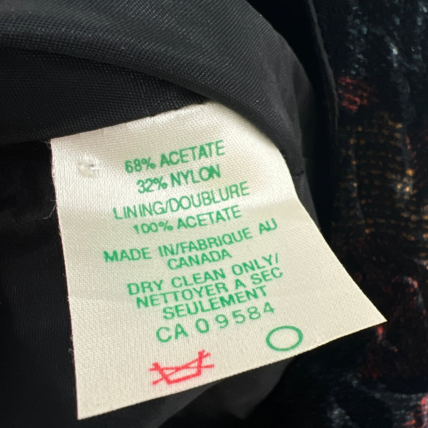 Vintage Klever Klad Junior Cocktail Mini Dress S