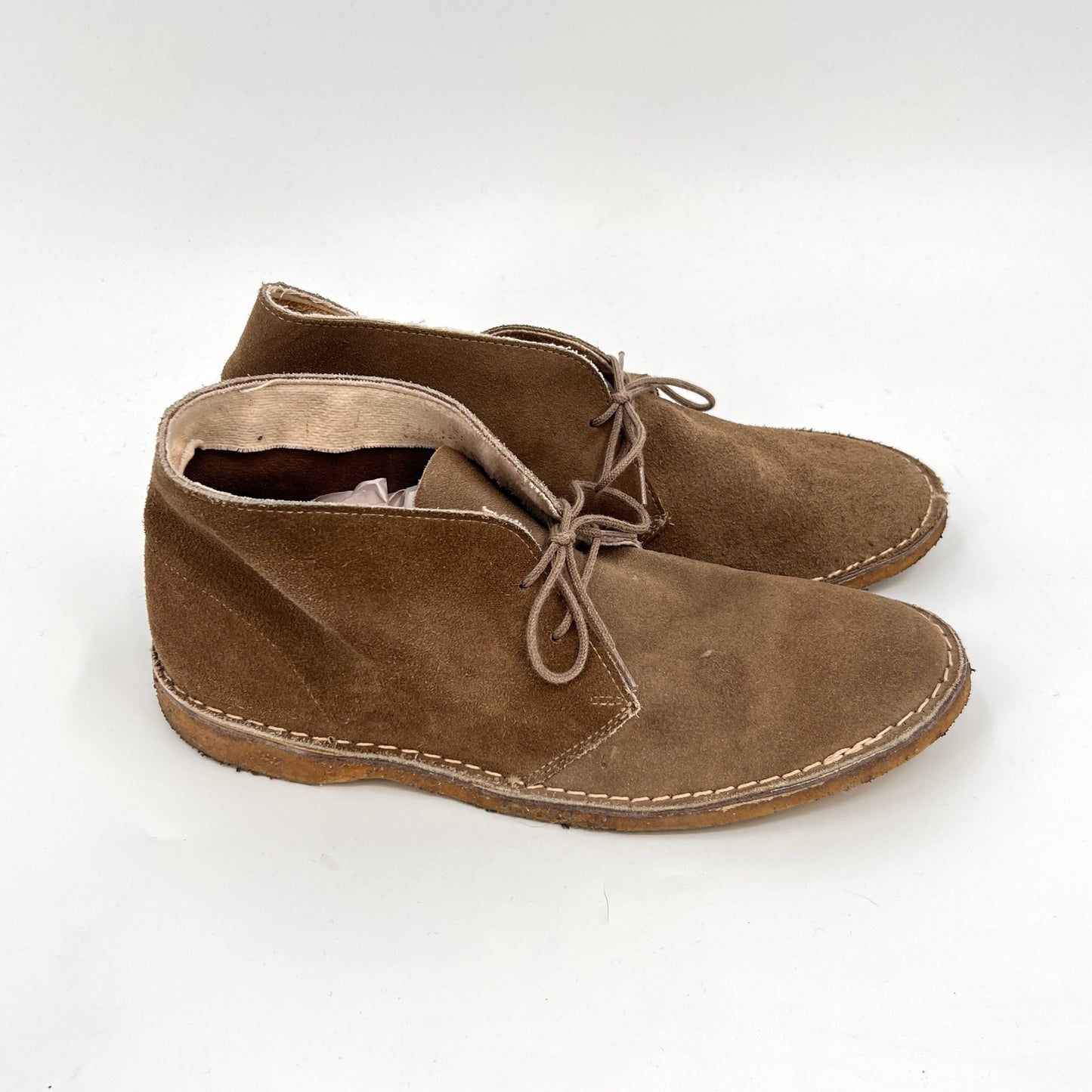 Vintage Hush Puppies Leather Chukka Boots 8US