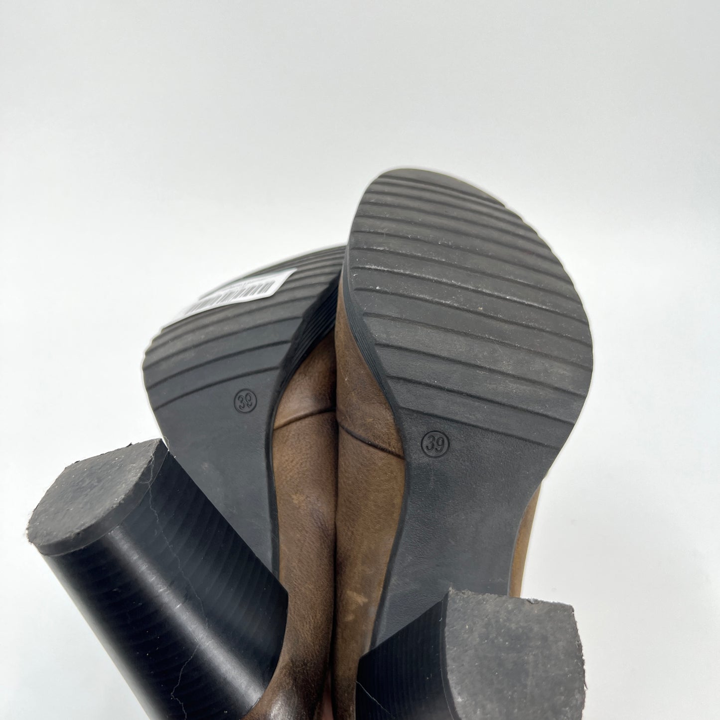 Mjus Platform Leather Heels 39EU