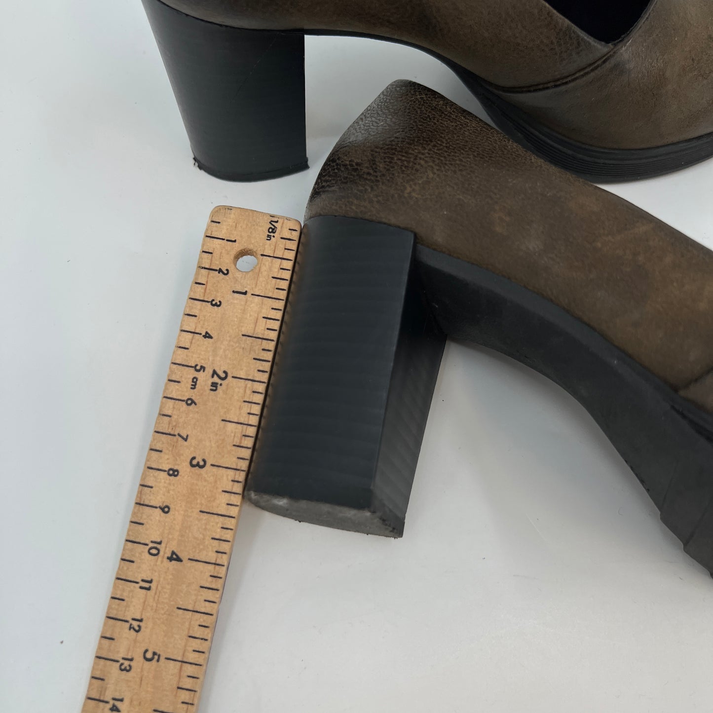 Mjus Platform Leather Heels 39EU