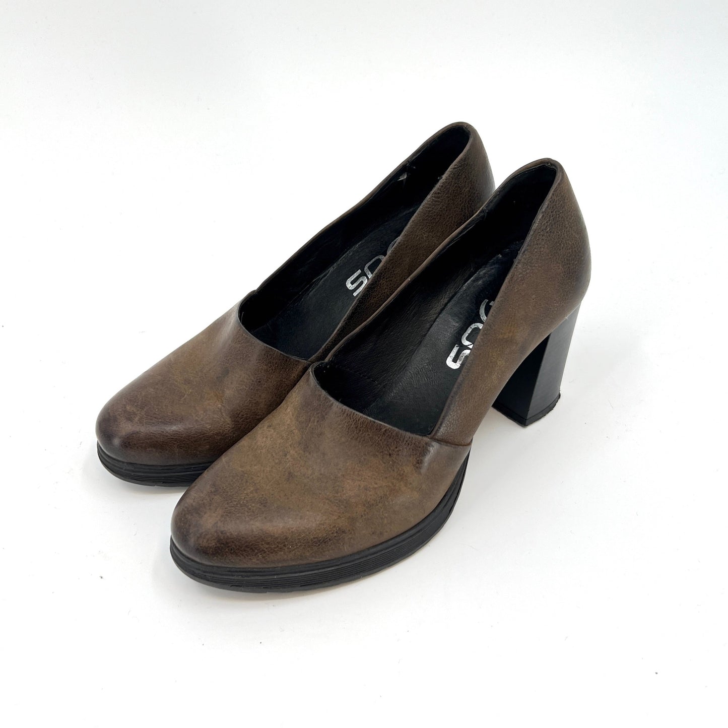 Mjus Platform Leather Heels 39EU