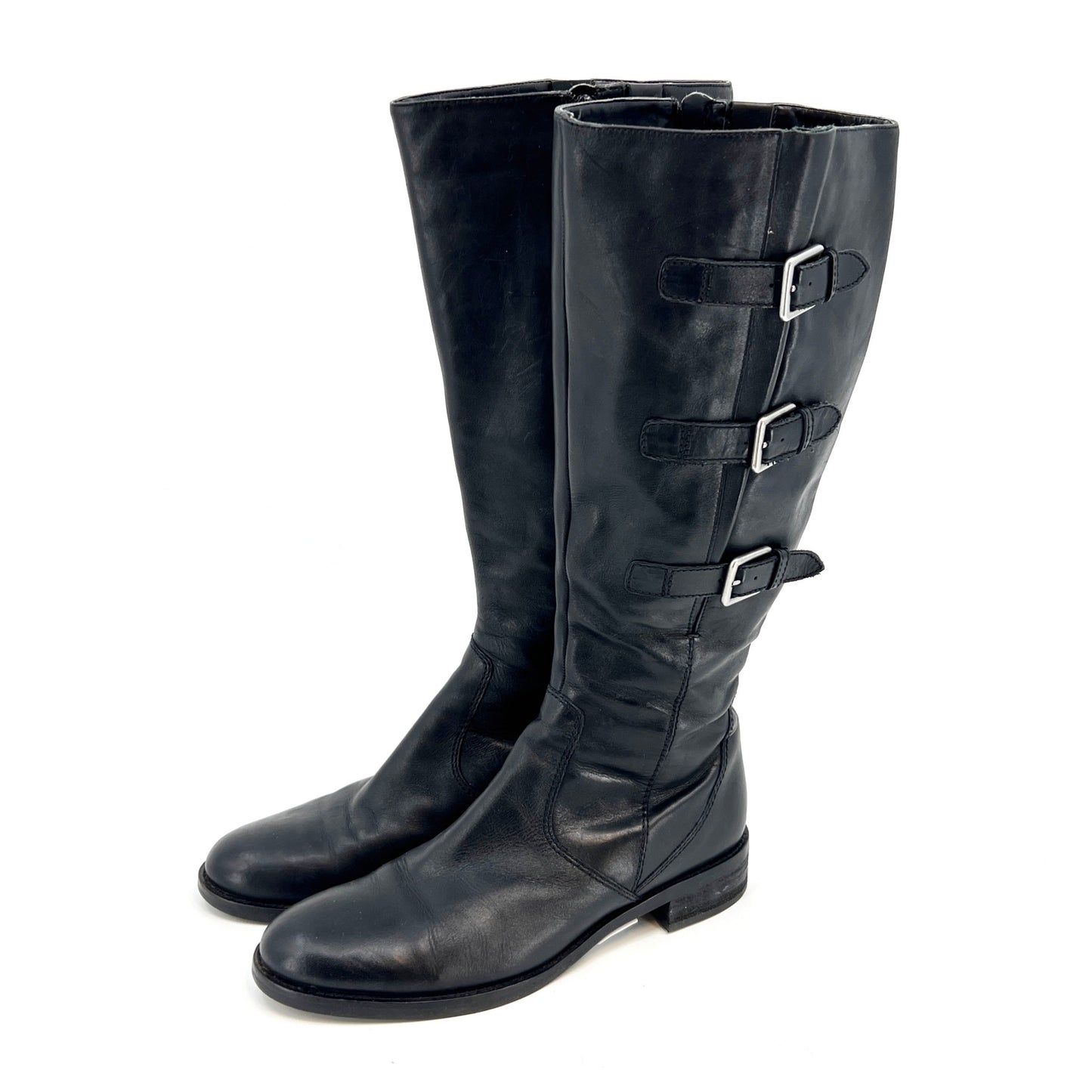 Ecco Tall Riding Leather Boots 42EU