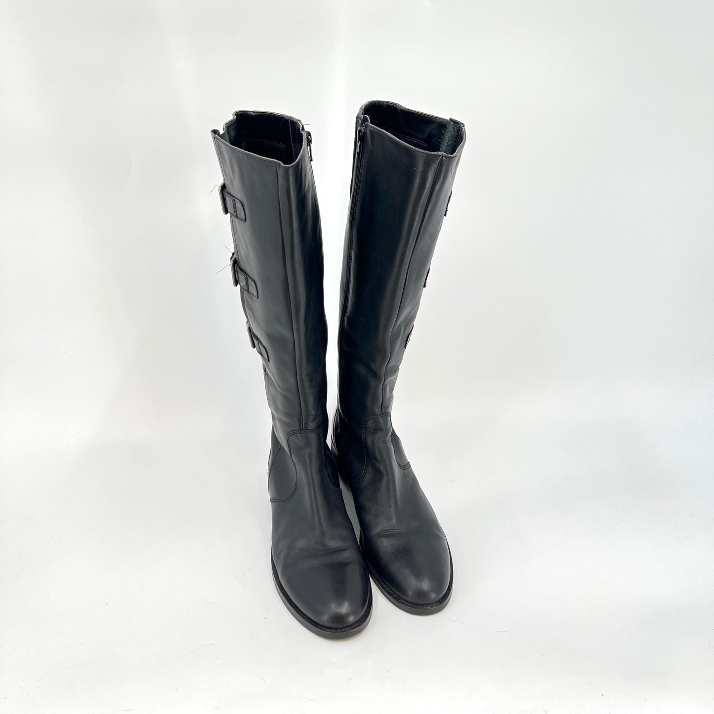 Ecco Tall Riding Leather Boots 42EU