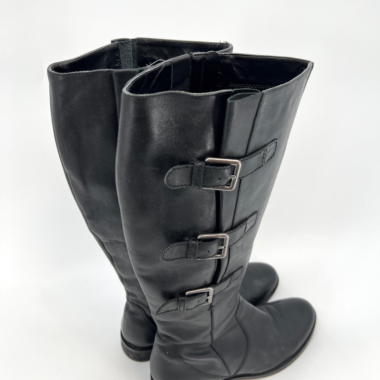 Ecco Tall Riding Leather Boots 42EU