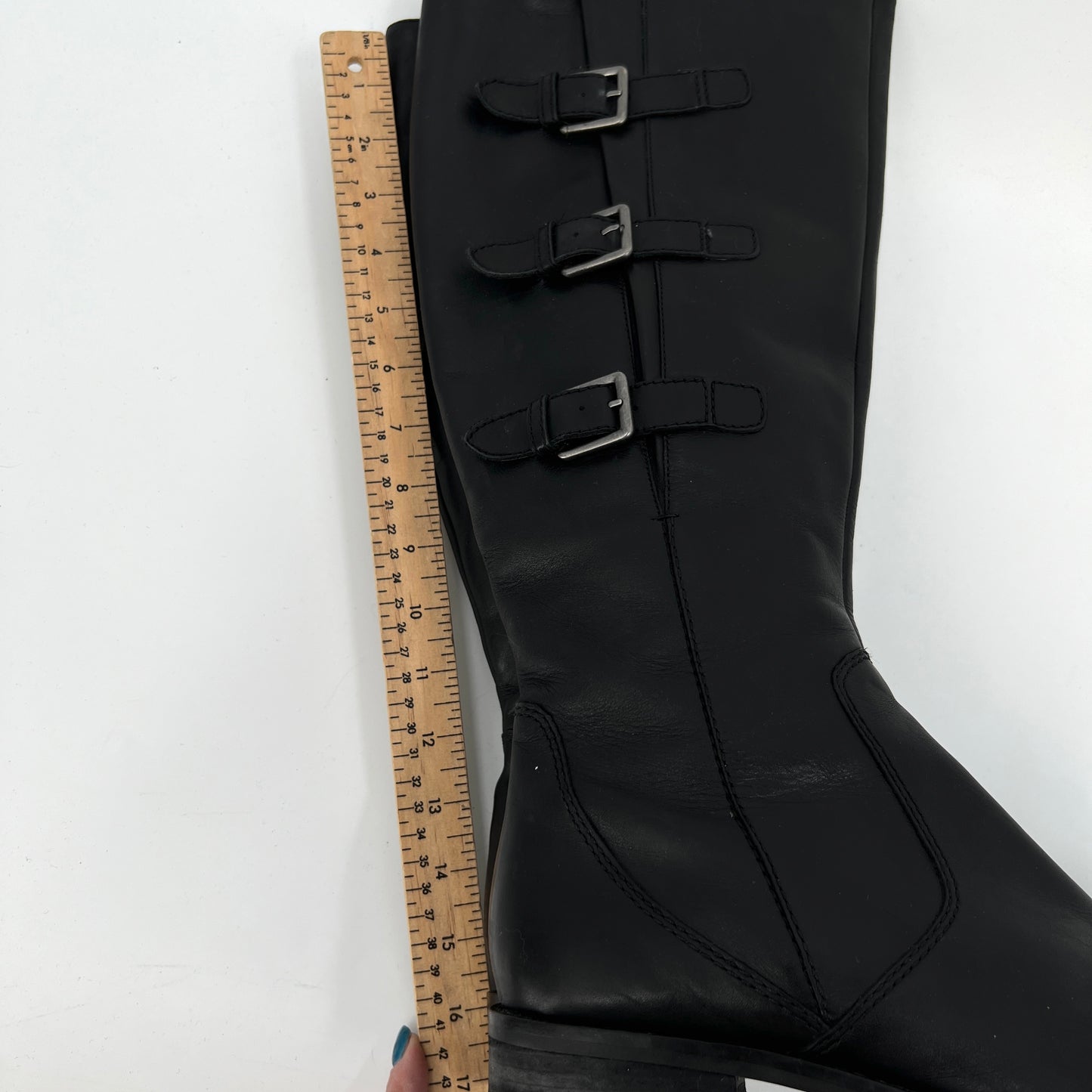 Ecco Tall Riding Leather Boots 42EU