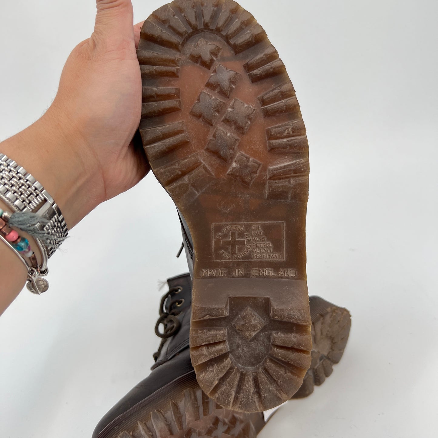SOLD. Vintage Oil Leather Dr. Martens The Original Boots 7US