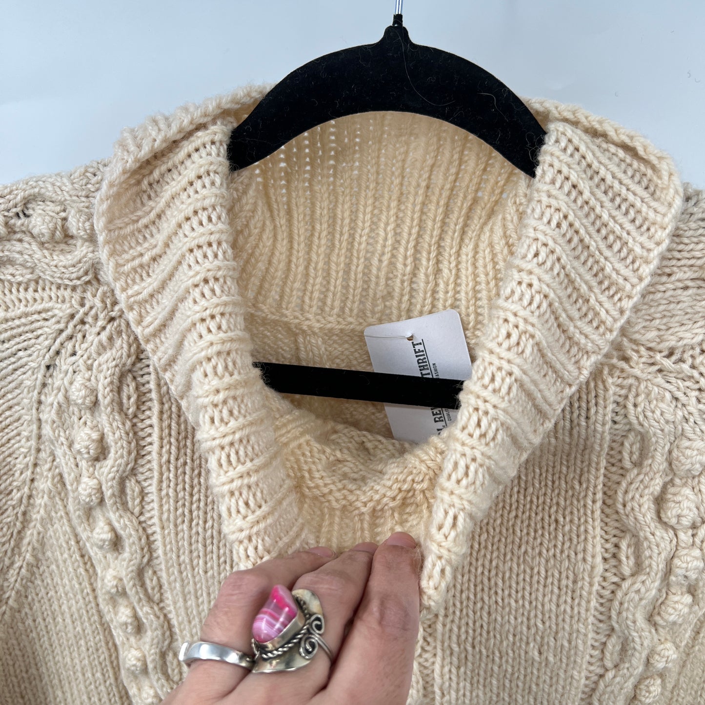 Vintage Unbranded Wool Popcorn Details Sweater